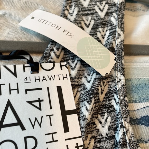 Hawthorn dress from Stitch Fix. Gray and white - Picture 6 of 6